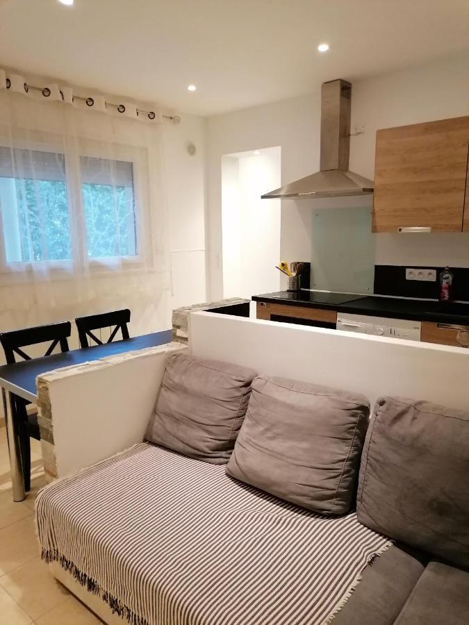 Appartement T2 Rez De Villa Proche Bord De Mer Le Pradet Eksteriør bilde